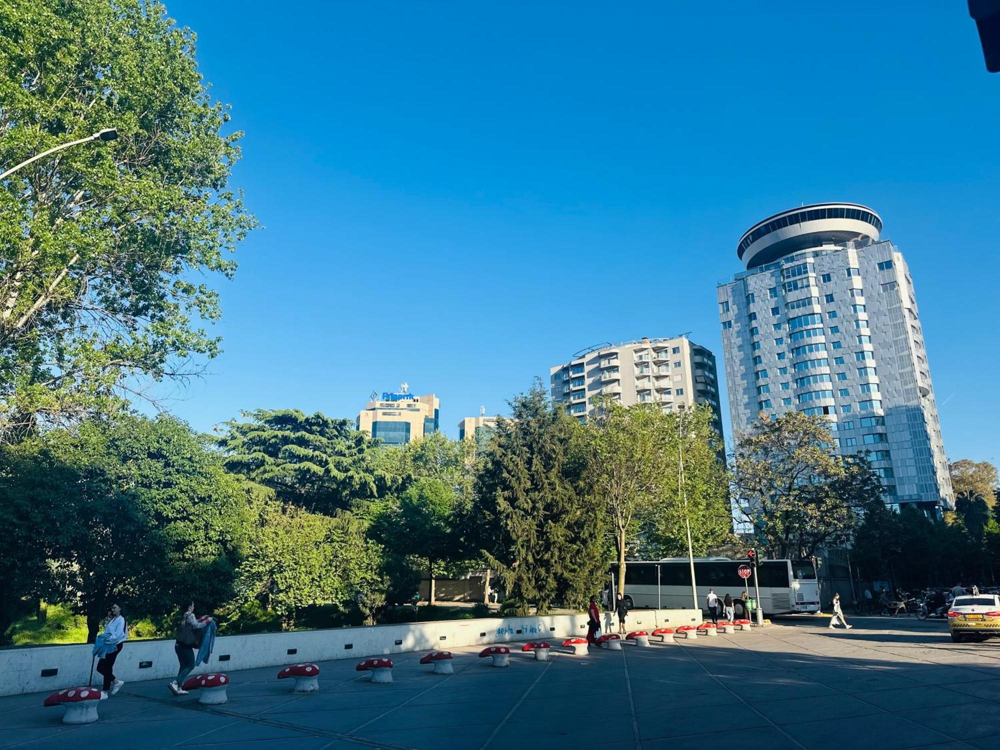 Amo Tower Tirana Center Exterior foto
